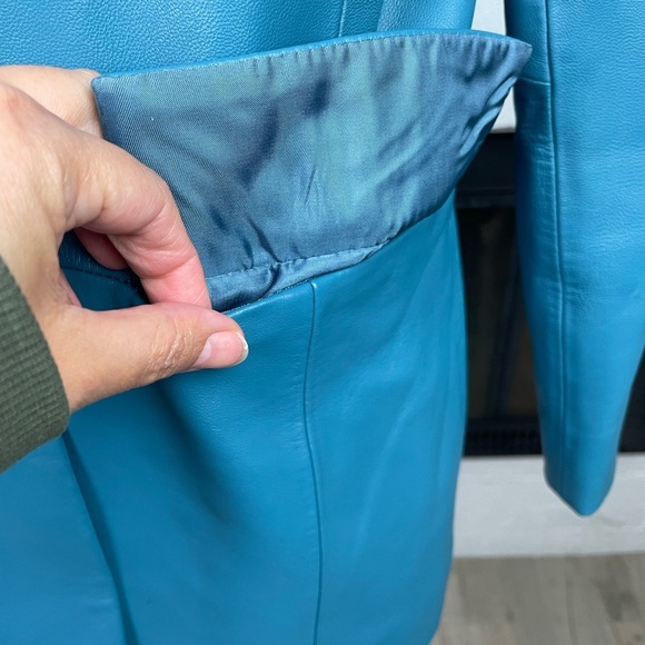 Vintage Pendleton Leather Blazer - Picture 4 of 9